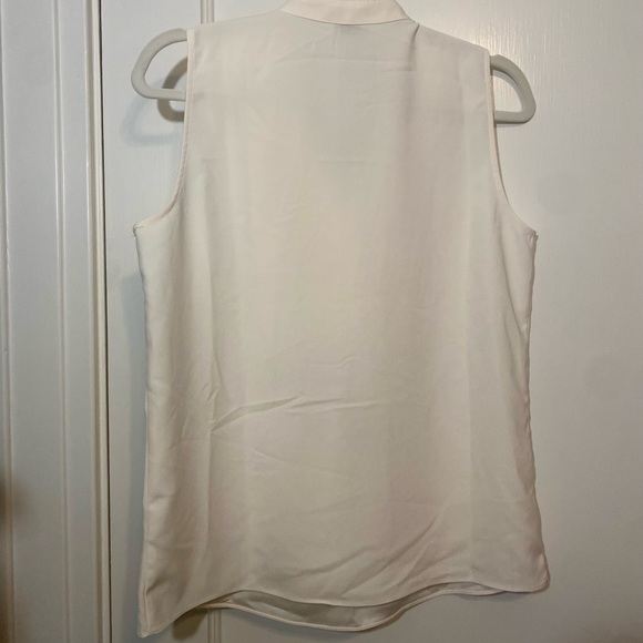NWT J Crew Cream Tank Blouse - Picture 2 of 6
